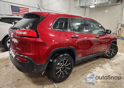 2016 Jeep Cherokee Sport из США, поврежденный, VIN 1C4PJMAB3GW209890